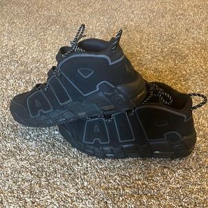 Nike More Uptempo “Reflective Black” 2018 Size 12